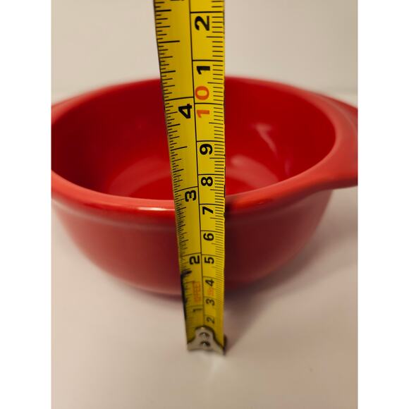 Chantal Stoneware Make It & Take It 3 Cup Casserole Red 93-MT15 NO LID - Picture 9 of 9